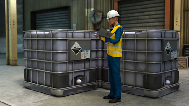 Hazard Communication GHS with Scenario Simulator
